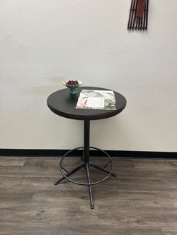 Adjustable Height Round Pub / Counter Table – 23.7”
