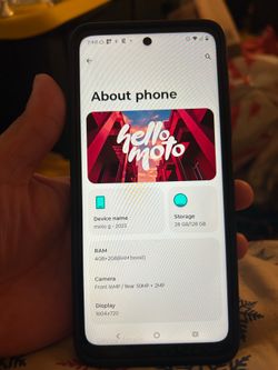 Lightly used metro by T-Mobile moto g 2025 for 125