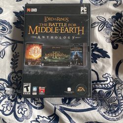 Lord Of The Rings Battle For Middle Earth, Pc, Dvd Five Disc Set