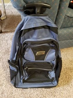 Wheel backpack