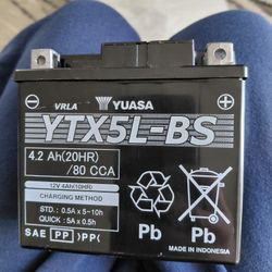 Yuasa Battery, Scooter Motorcycle, 
