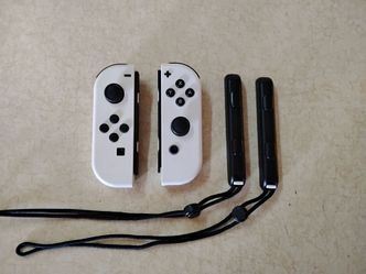 Nintendo Switch Original Joycons with Wrist Straps