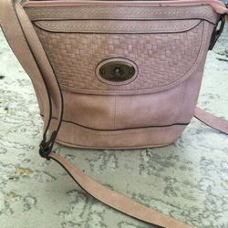 Concept pink crossbody shoulder bag