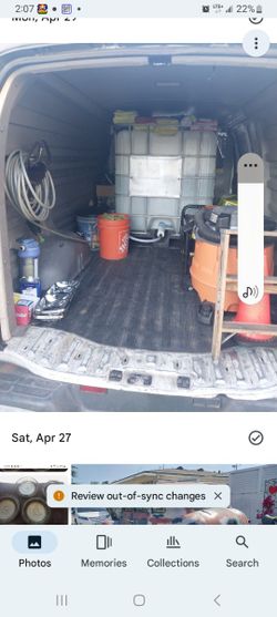 Willing to trade a 275 gallon water tank for a 100 gallon water tank.