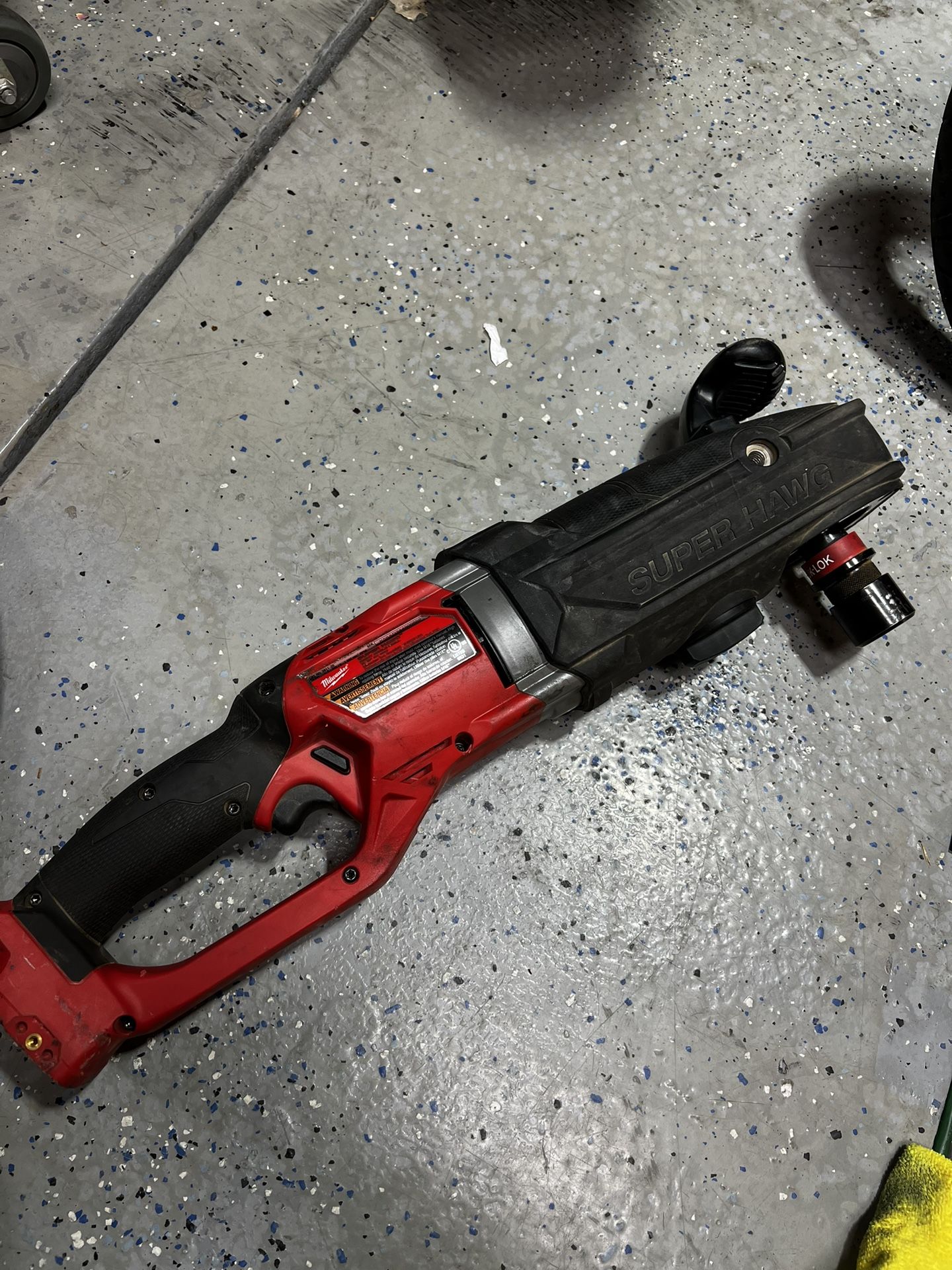 Milwaukee Super Hawg Angle Drill 