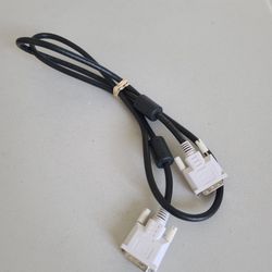 DVI-D to DVI-D Male 4ft Cable Dual Link 24+1 Pin HDTV PC Monitor Cord