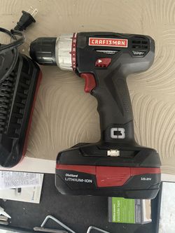 1/2 “ 19v Craftsman Drill & Charger.
