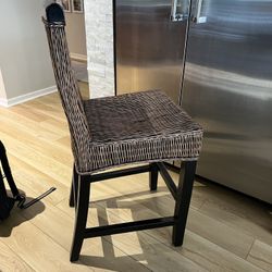 Counter Height Rattan Bar Stools