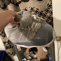 jordan 11 cool greys slippers 