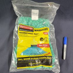 Rubbermaid, Maximize, Microfiber Tube Mop, Refill #24 Large, 1972946
