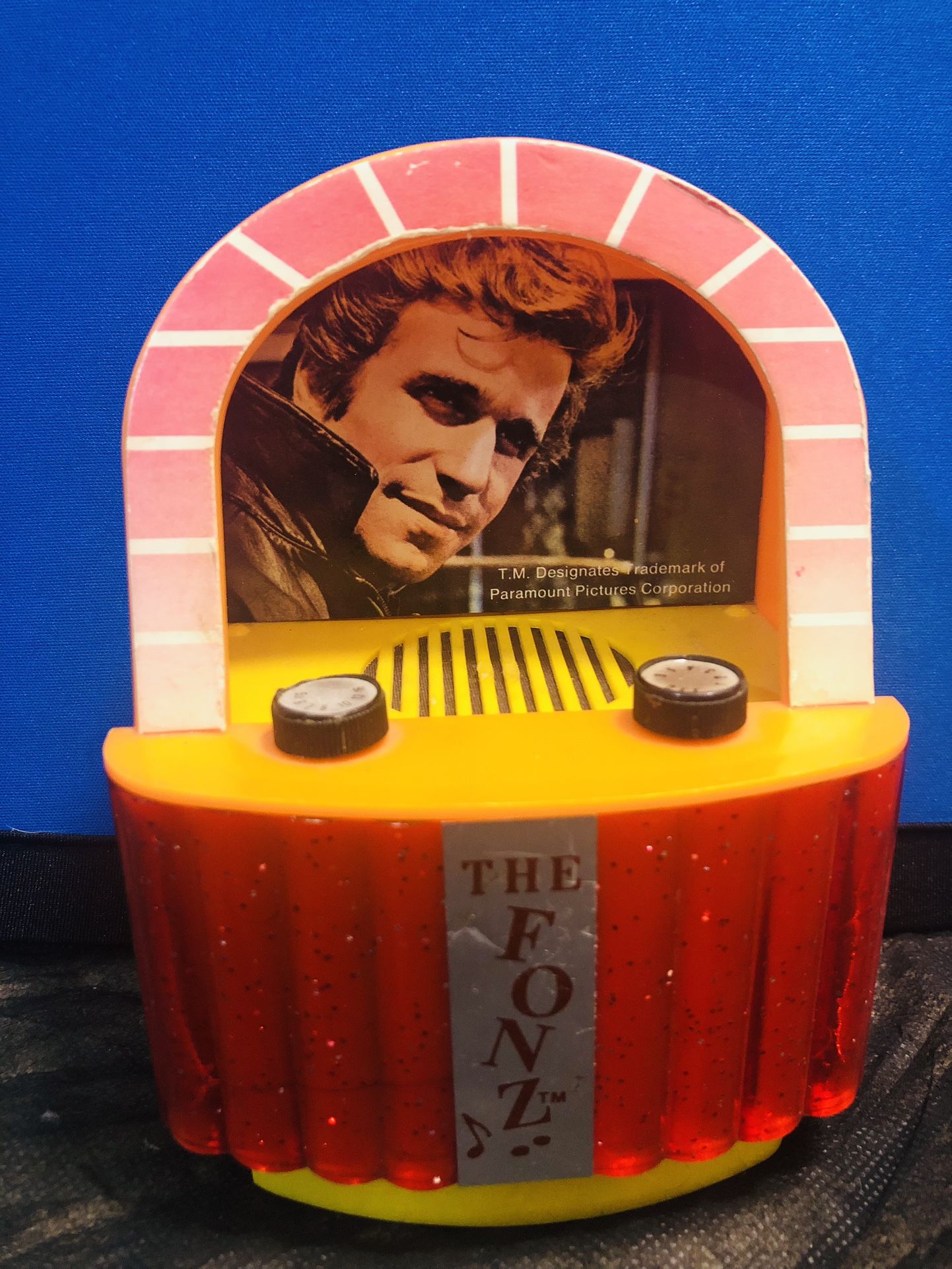 Vintage Happy Days Fonzie AM/FM Radio 1977