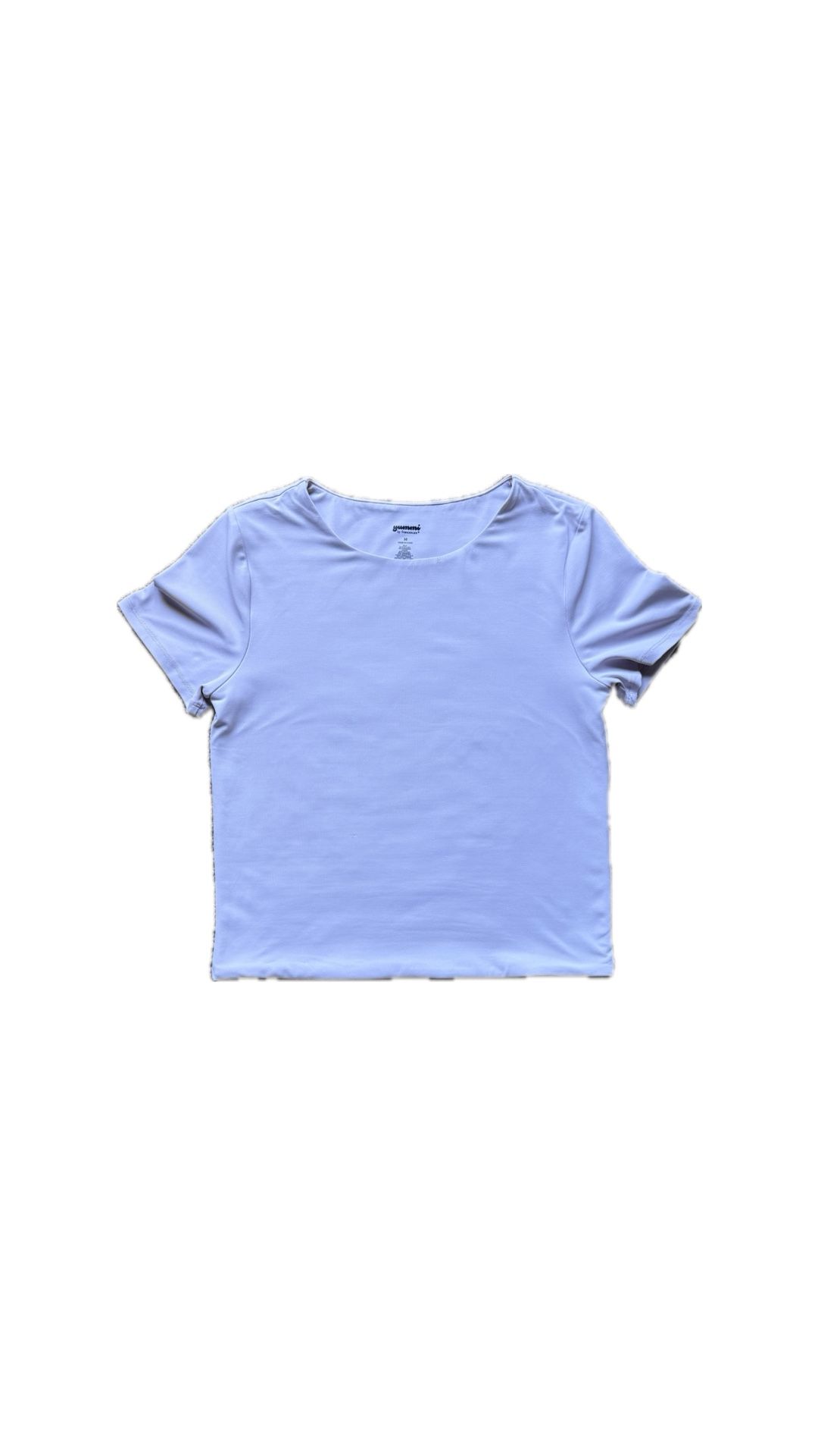Francesca's Collections Light Purple Crop Top