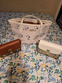 New snoopy purses