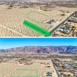 1.25 Acre By Owner Located In 29 Palms Willing To Take Payments