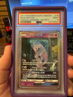 2017 Mewtwo gx shining legends secret!