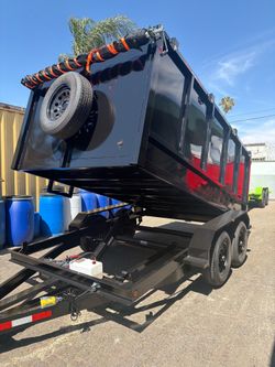 Smooth dump trailer
