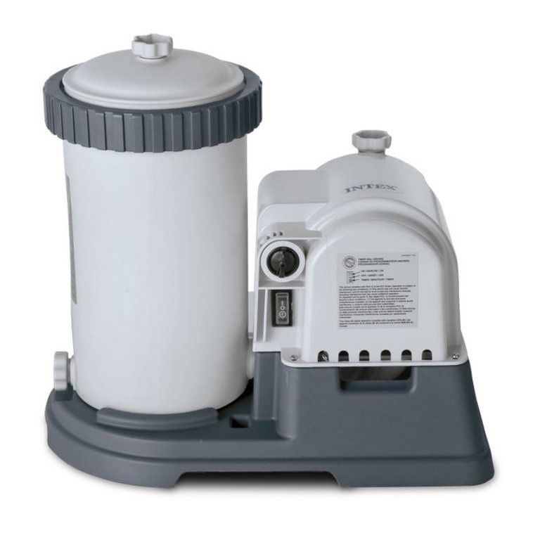 Intex Krystal Clear 2500 GPH Swimming Pool filter pump