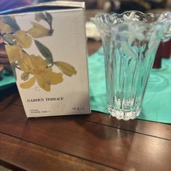 Soja Japan Garden Terrace Crystal Vase