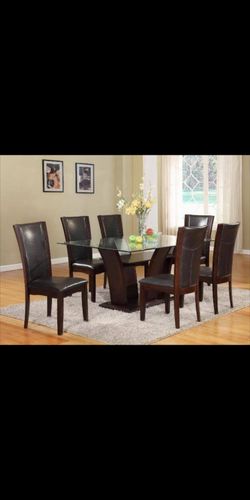 New 7pc. Dining Table Set