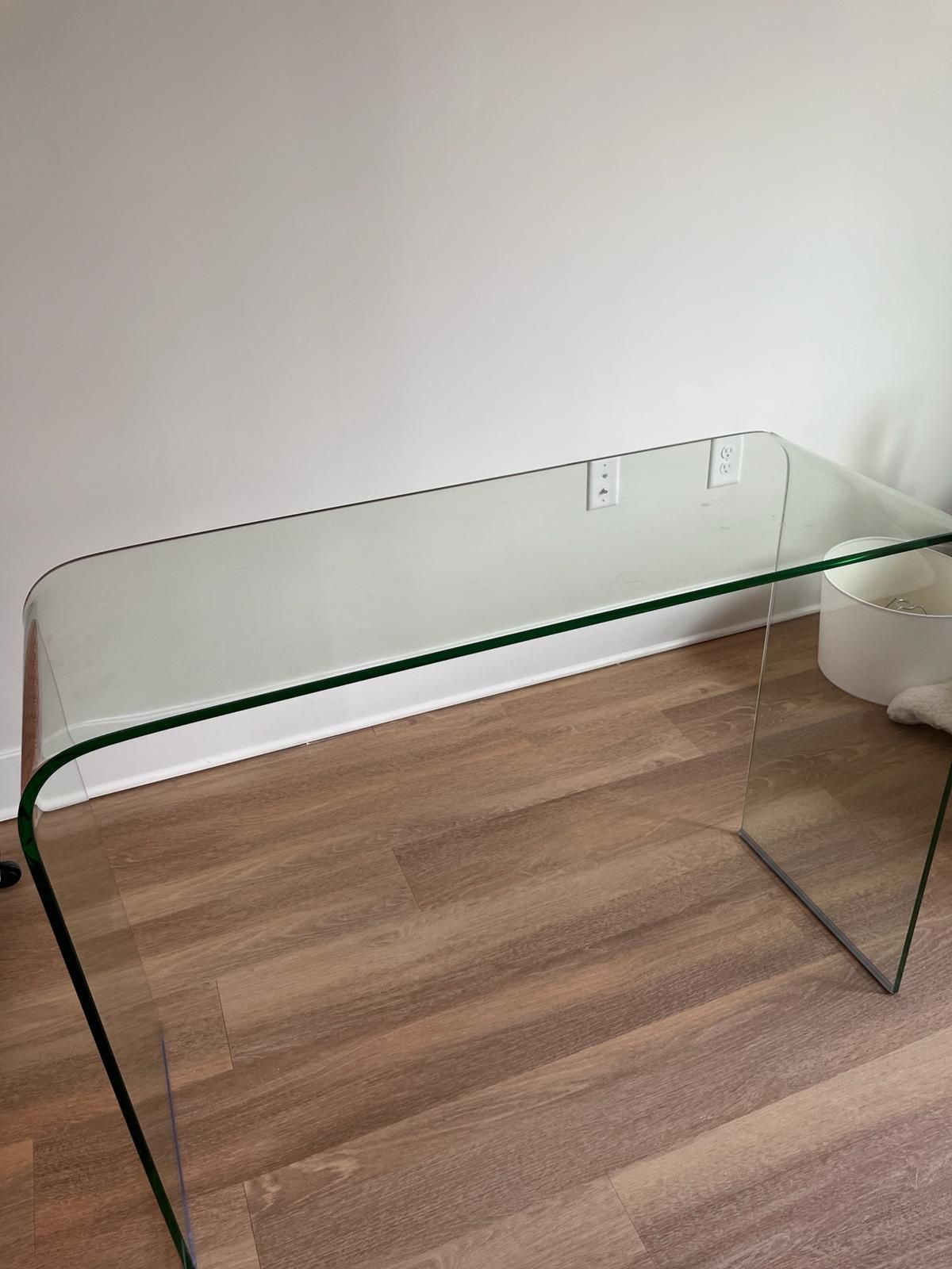 Glass Console Table