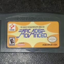 Konami Collector's Series Arcade Adventures GBA Video Game Cartridge Gameboy Advance