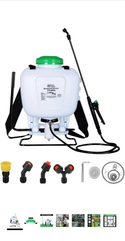 4-Gallon Backpack Garden Sprayer – Open Box
