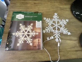 Holiday Time LED Snowflake Light