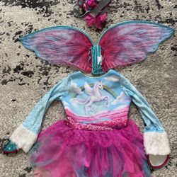 Halloween Girls Costume - Unicorn Size 7/8 - Purchase 10/2024