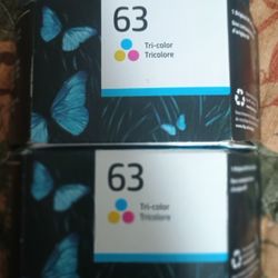 HP 63 COLOR INK 2 PACKS