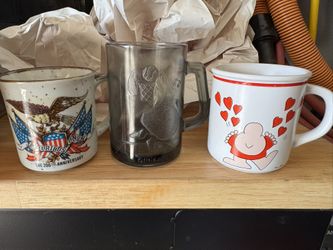 Lot Of 3 Vintage Mugs / McDonald’s USA E. Plurbis Tom Wilson