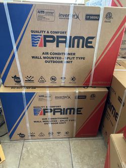 Mini split , 110 V ,Inverter , frío , calor 12000 BTU .18K