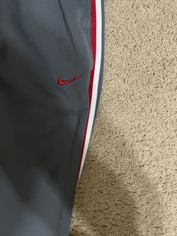 Nike Red And Grey Sweats Baggy 