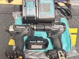 🔥 MAKITA 18V LXT BRUSHLESS HAMMER DRILL & IMPACT DRIVER COMBO — OPEN BOX — $219 🔥