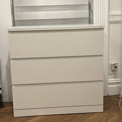 White Dresser IKEA Malm