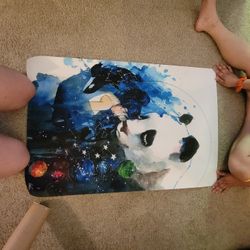 New Lora Zombie Poster Print