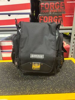 TP-XXL BLACKOUT Extra Large, Customizable Zippered Technician Tool Pouch