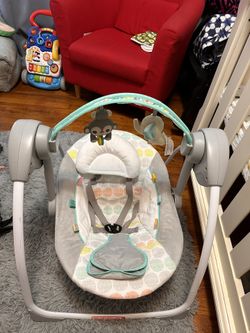 Bright Starts Deluxe Baby Swing