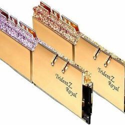✔ G.SKILL TridentZ Royal RGB Gold 16GB (2x8GB) 3600 MHz *16-16-16-36* (B-Die) DDR4 28800 Desktop RAM Memory