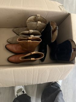 Three Boots Size 9.5 Amazing Condition