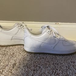 Size 10 Air Force 1s Gum Bottoms