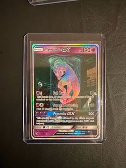 Pokemon cards -Mewtwo GX and Morpeko ex  900 for both OBO