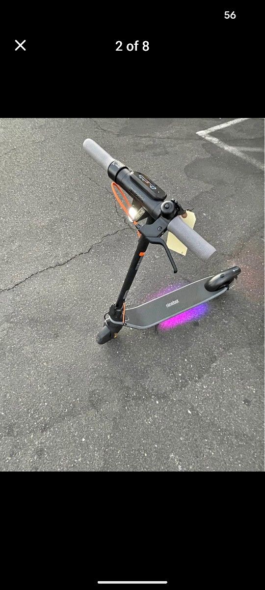 Ninebot KickScooter E2 Plus II, an electric scooter by Segway.