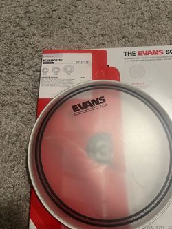 New Evans drum heads rock pack