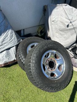 Dodge ram 8 lug rims and tires