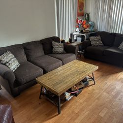 Couch, Love Seat, Coffee Table, End Table set