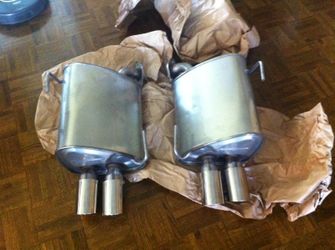 2017 Subaru WRX mufflers