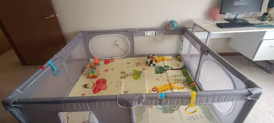 Playpen with Mat