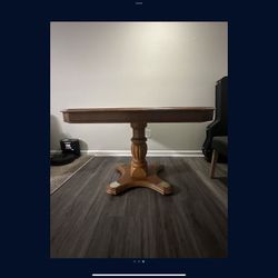 Solid Wood Dining Table - Good Conditions & DIY Friendly