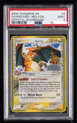 Charizard Crystal Guardians Reverse Stamp
