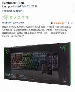 Razer Ornata Chroma Gaming Keyboard